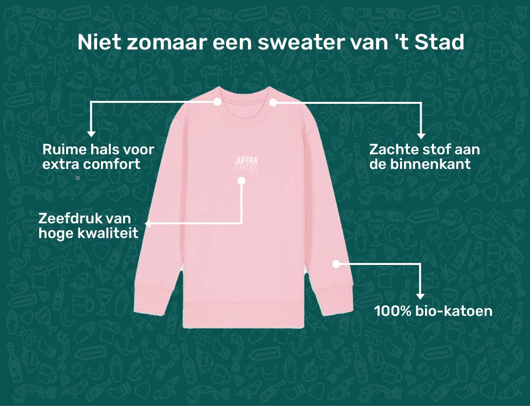 USP card JUFFRATOERTJES Sweater voor kinderen van KLEIR.