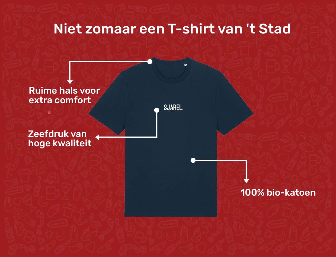 USP card SJAREL T-shirt voor volwassenen van KLEIR.
