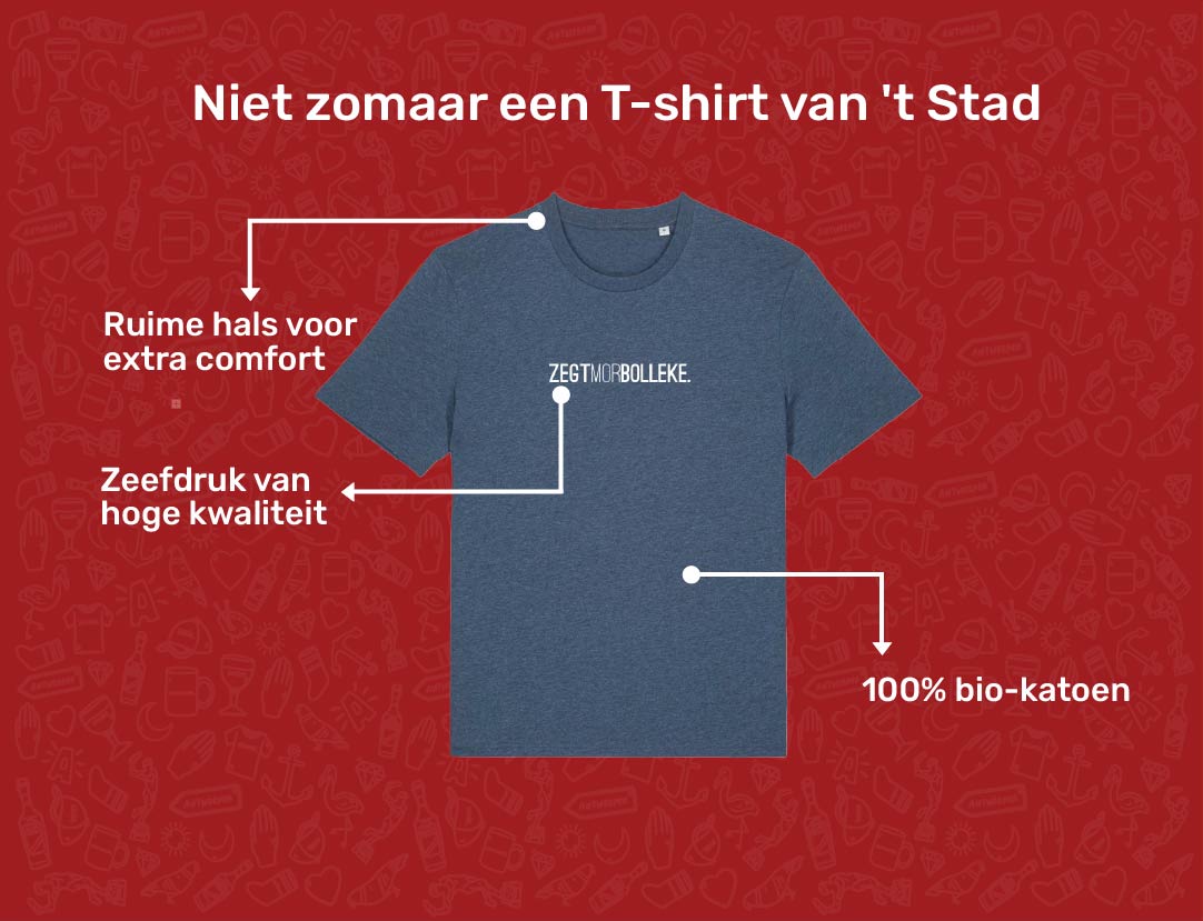 USP card ZEGTMORBOLLEKE T-shirt voor volwassenen van KLEIR.
