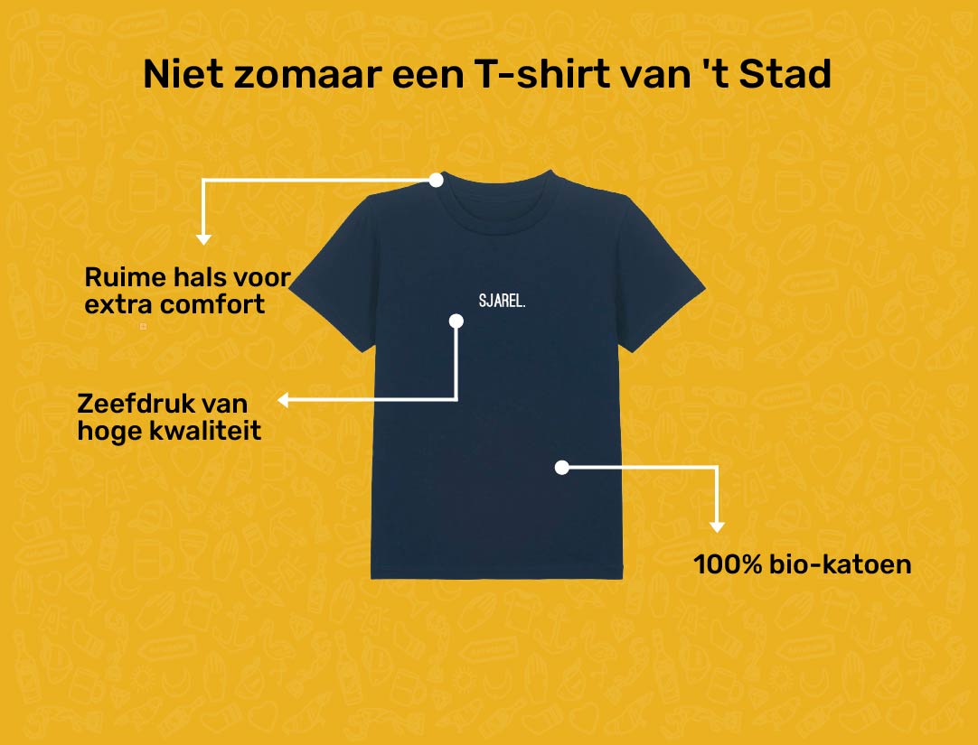 USP card SJAREL T-shirt voor kinderen van KLEIR.