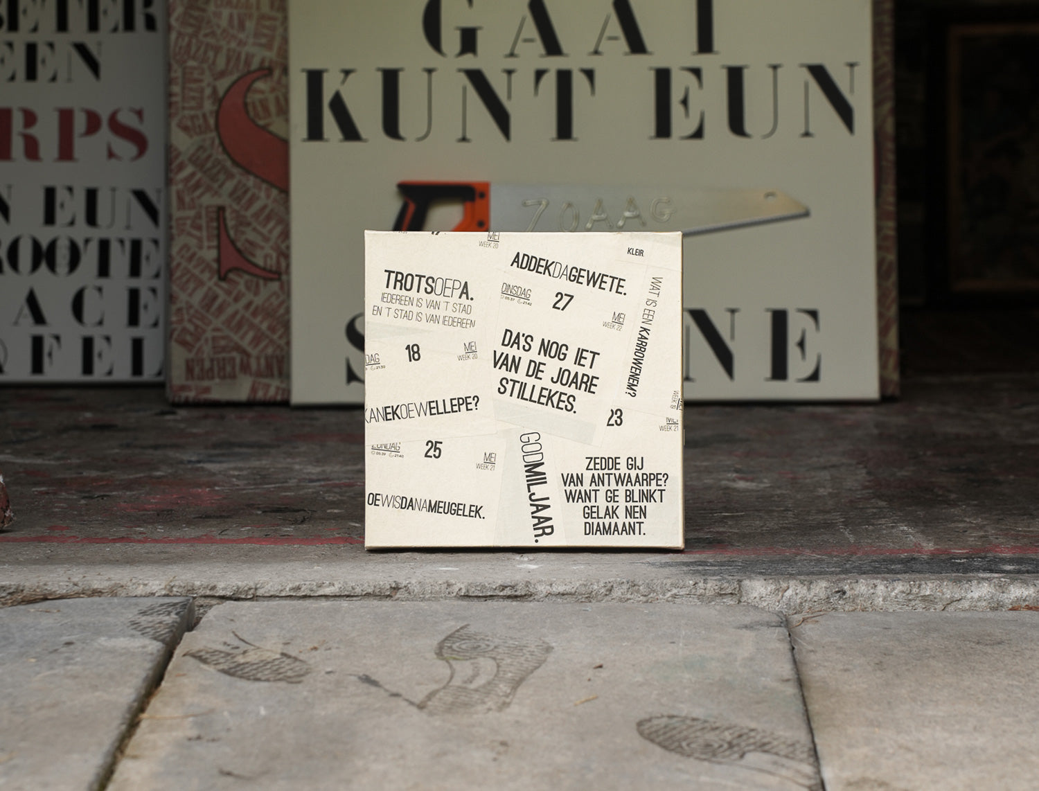 Canvas • Scheurkalender • Mix van uitspraken