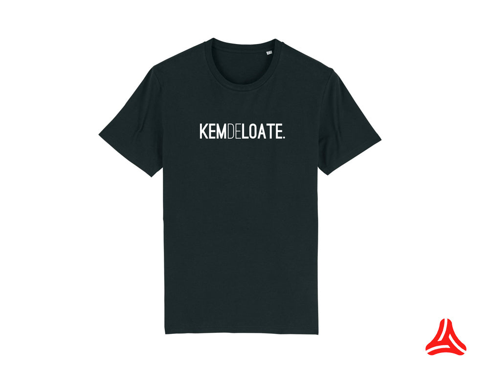 Kemdeloate - ik heb de late - zwarte T-shirt van KLEIR.