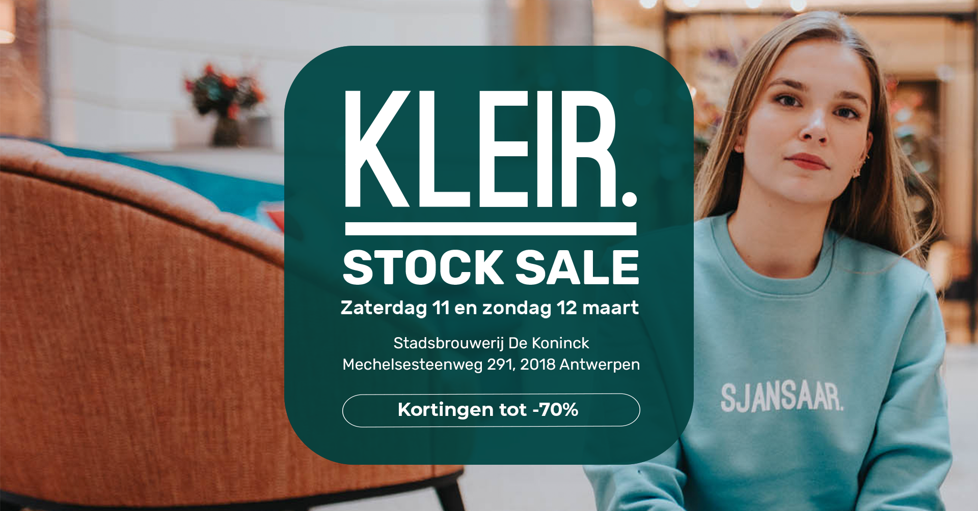 De allereerste KLEIR. Stock Sale!