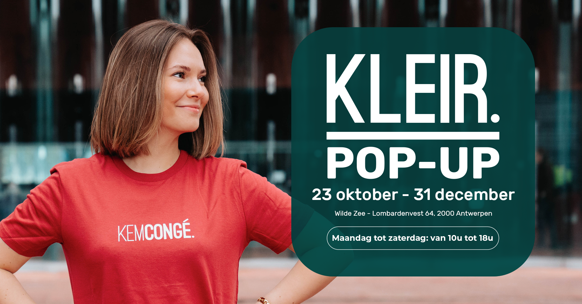 We openen een nieuwe pop-up!