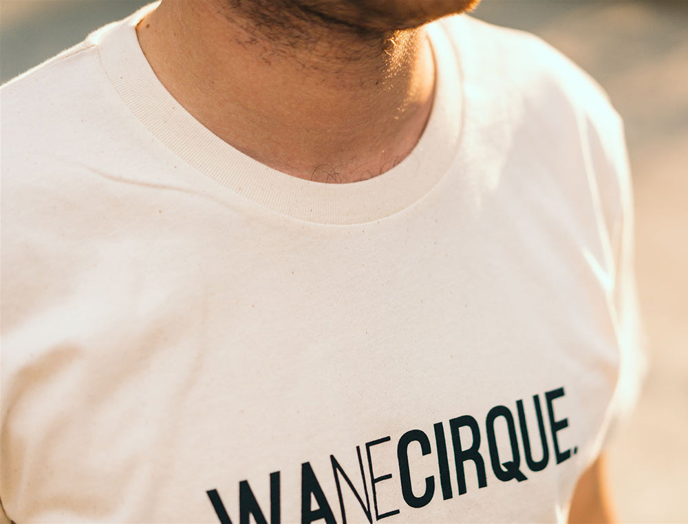 T-shirt • WANECIRQUE. • Natural • Unisex