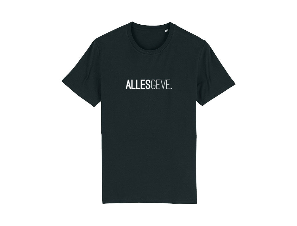 T-shirt • ALLESGEVE. • Zwart • Unisex