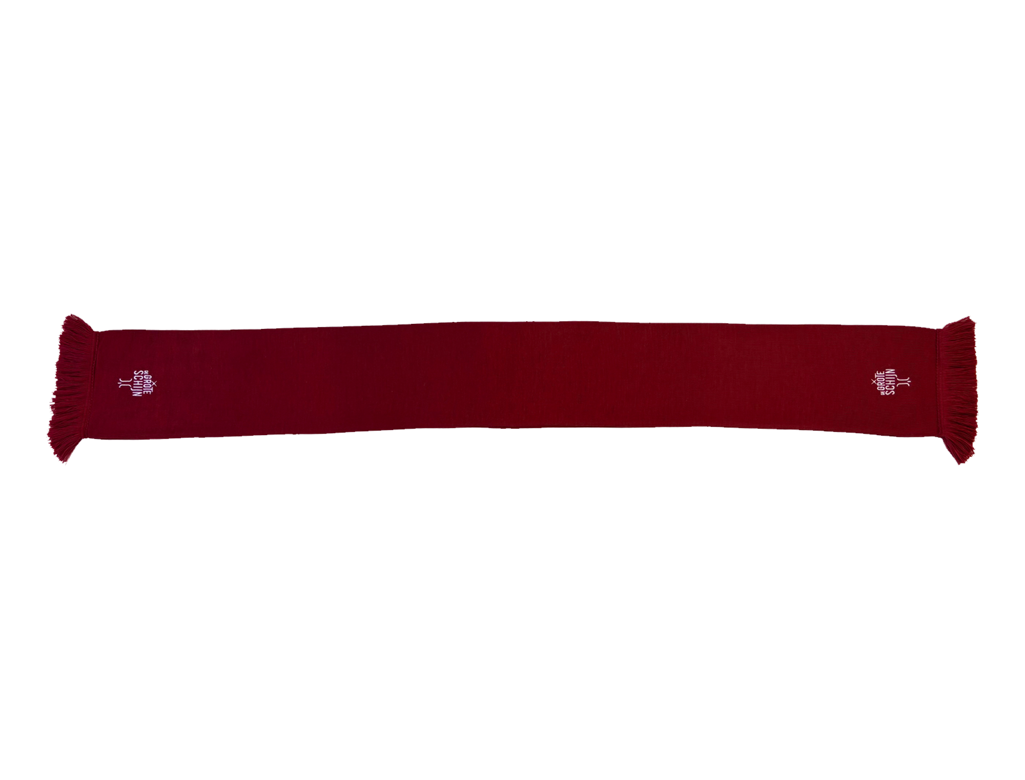 Sjaal • KZITERWARMKESBIJ. • Rood • De Grote Schijn