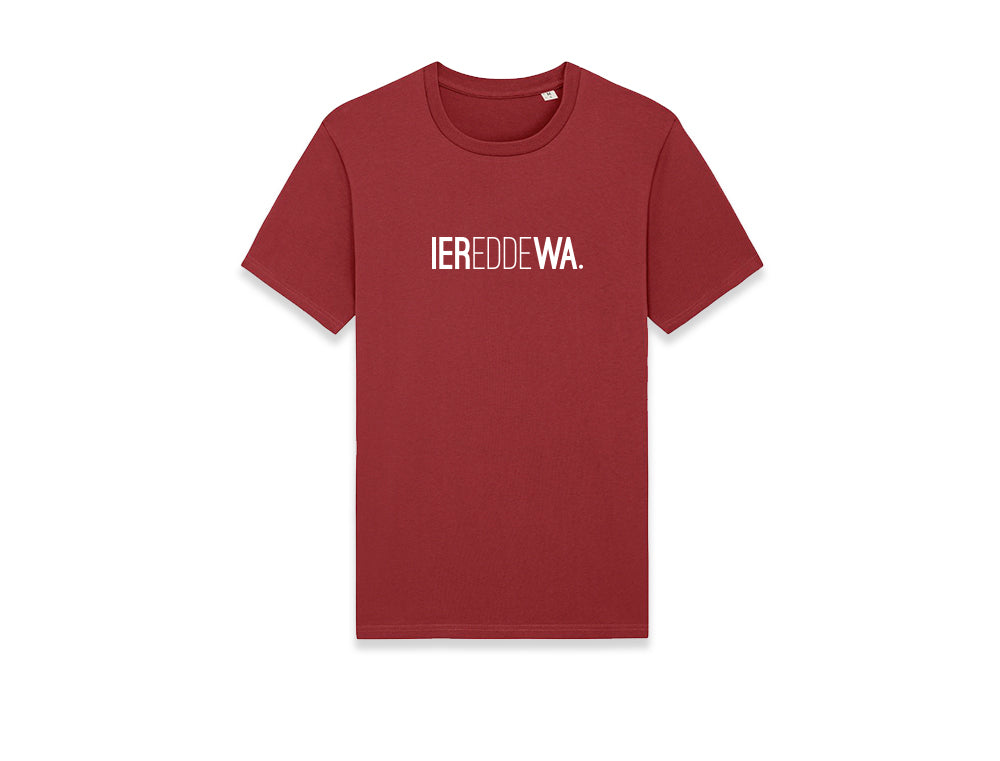 T-shirt • IEREDDEWA. • Rood • Unisex
