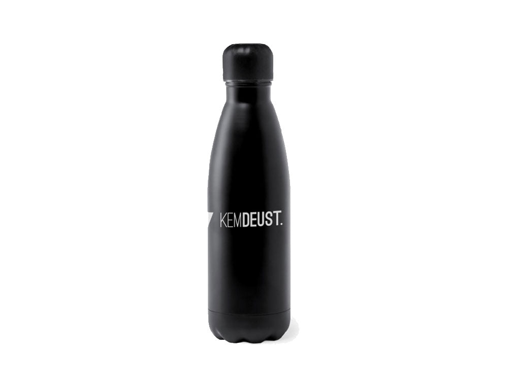 Drinkfles • 790 ml • KEMDEUST. • Zwart