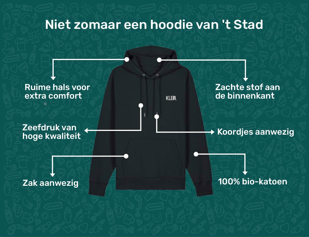 USP card KLEIR Hoodie van KLEIR. 