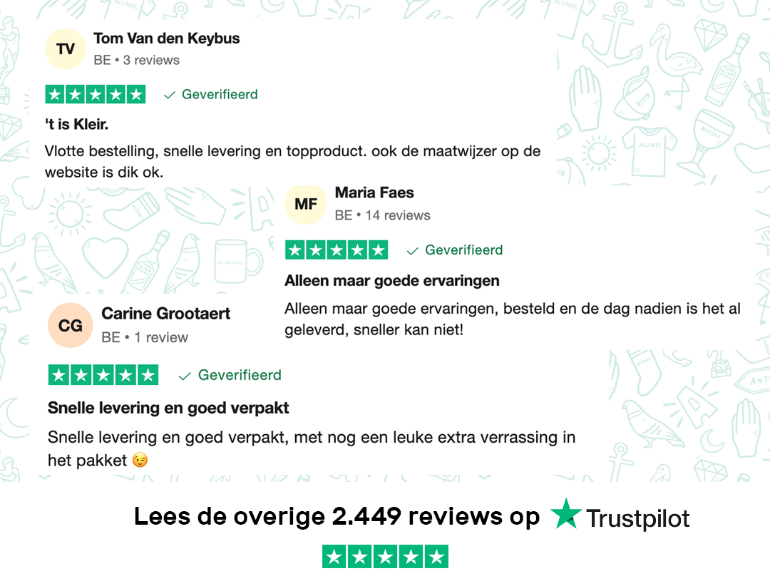 Reviews van KLEIR. op TrustPilot over hun service, producten en verpakking