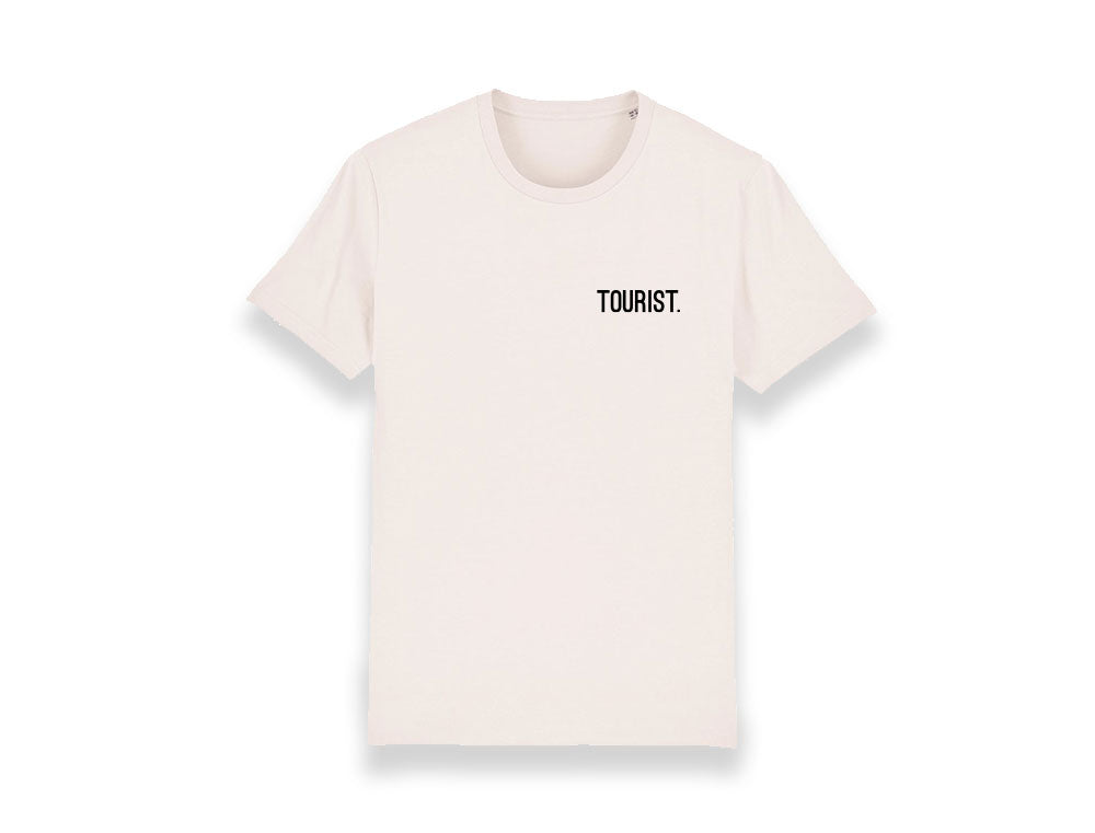 T-shirt • TOURIST. • Wit • Unisex