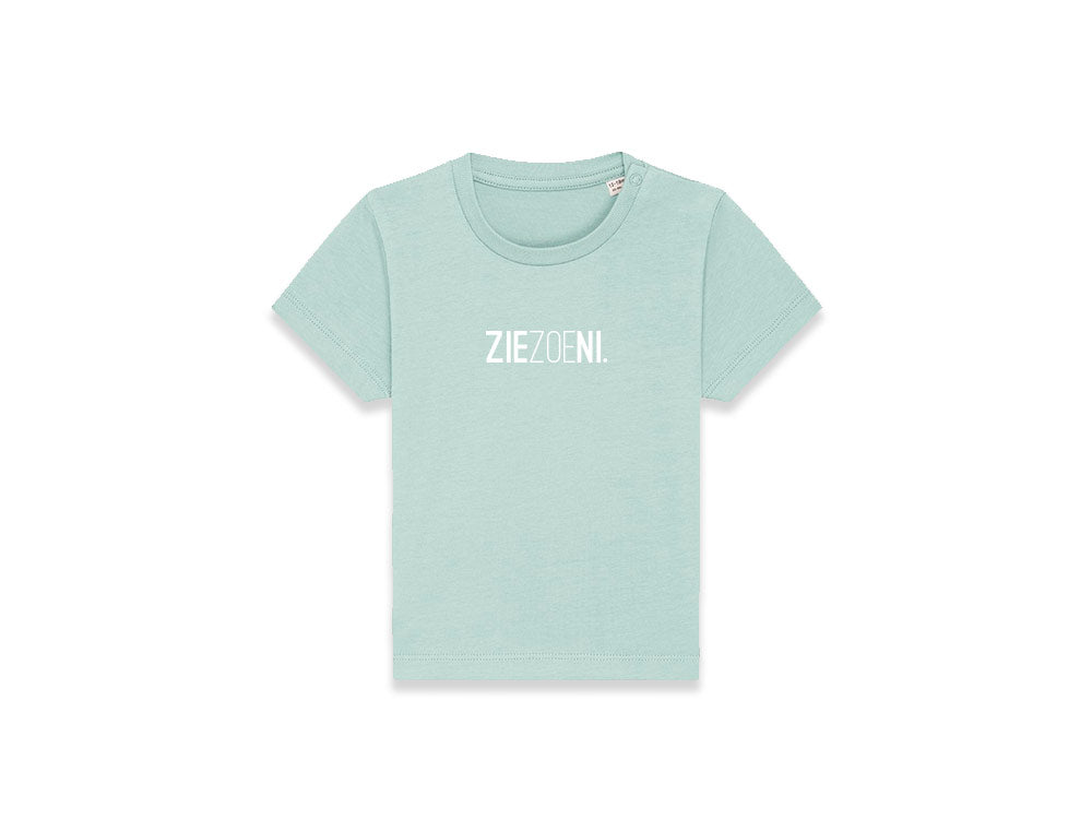 Baby T-shirt • ZIEZOENI. • Blauw