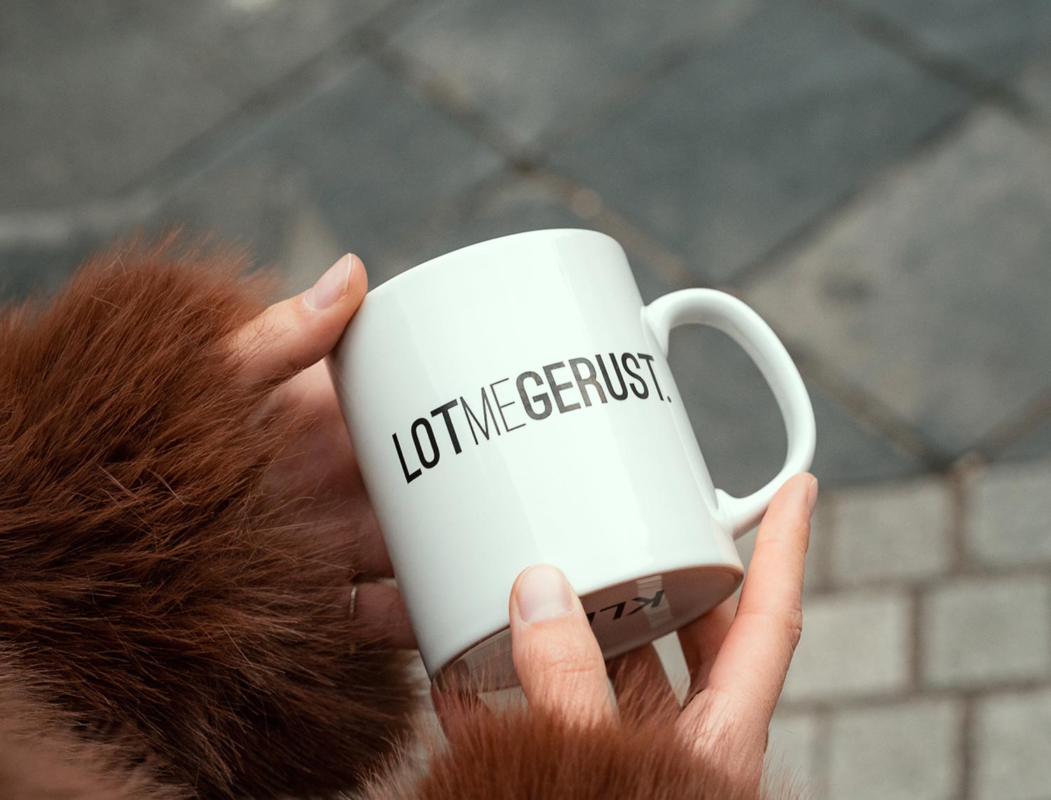 Koffietas • LOTMEGERUST. • Wit