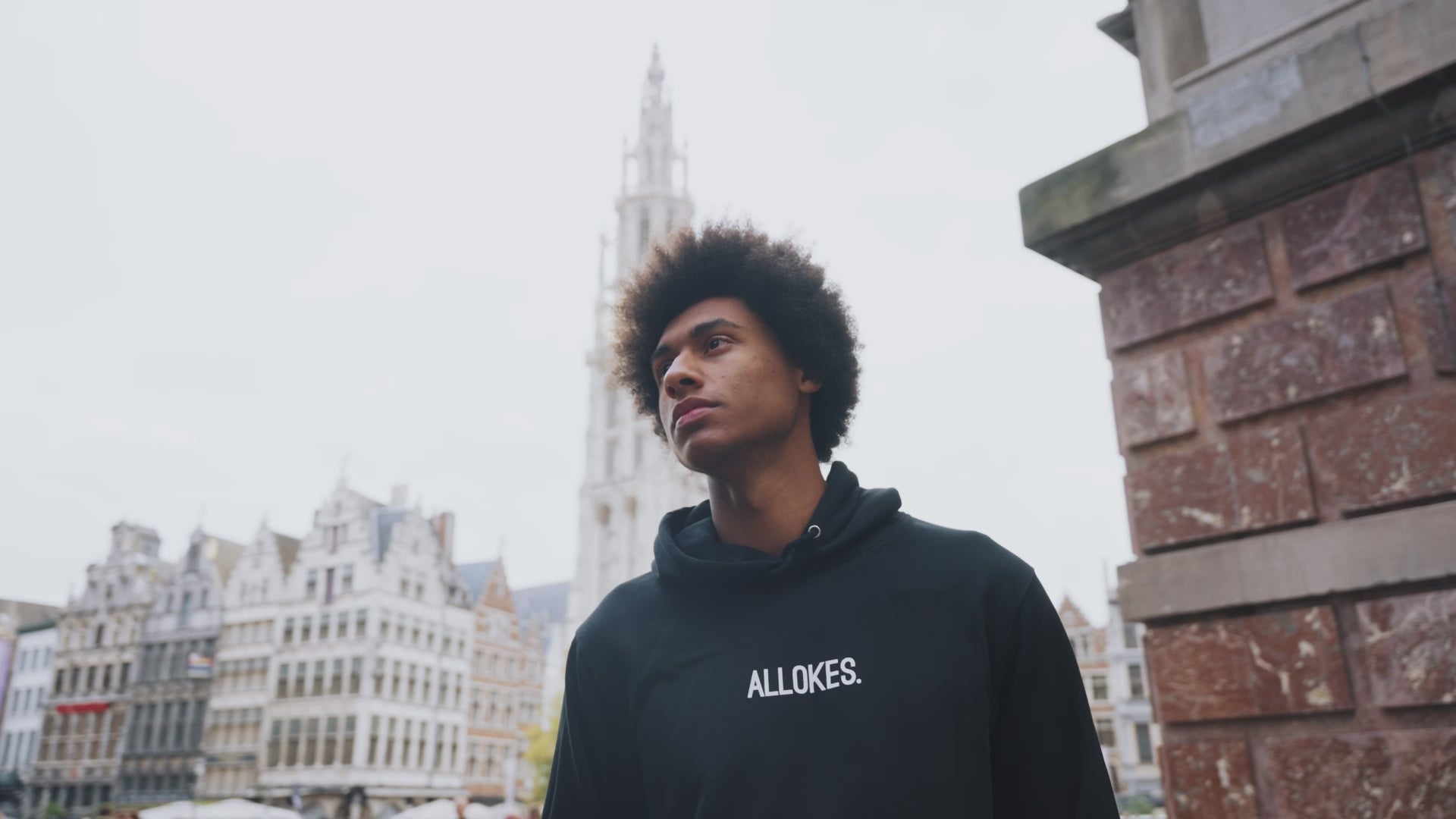 Hoodie • ALLOKES. • Zwart • Unisex