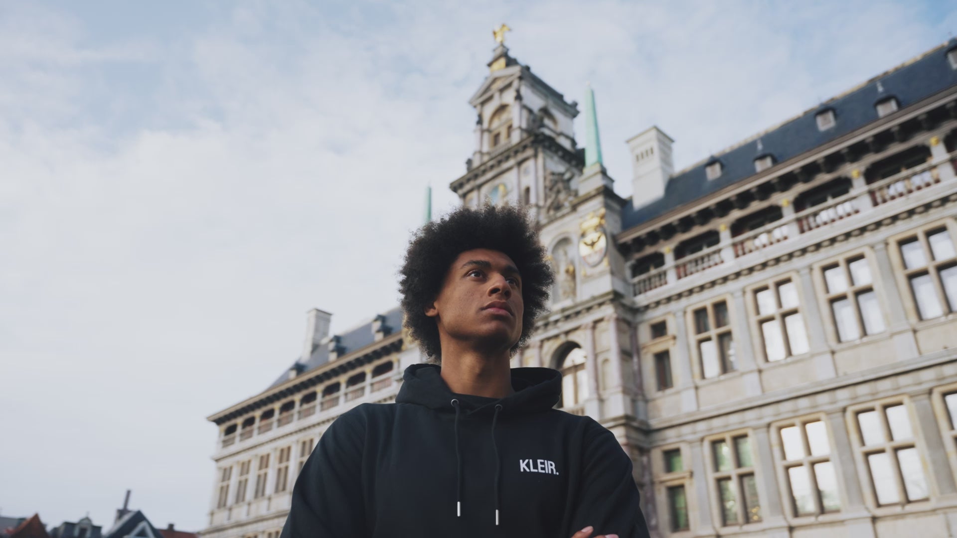Hoodie • KLEIR. • Zwart • Unisex
