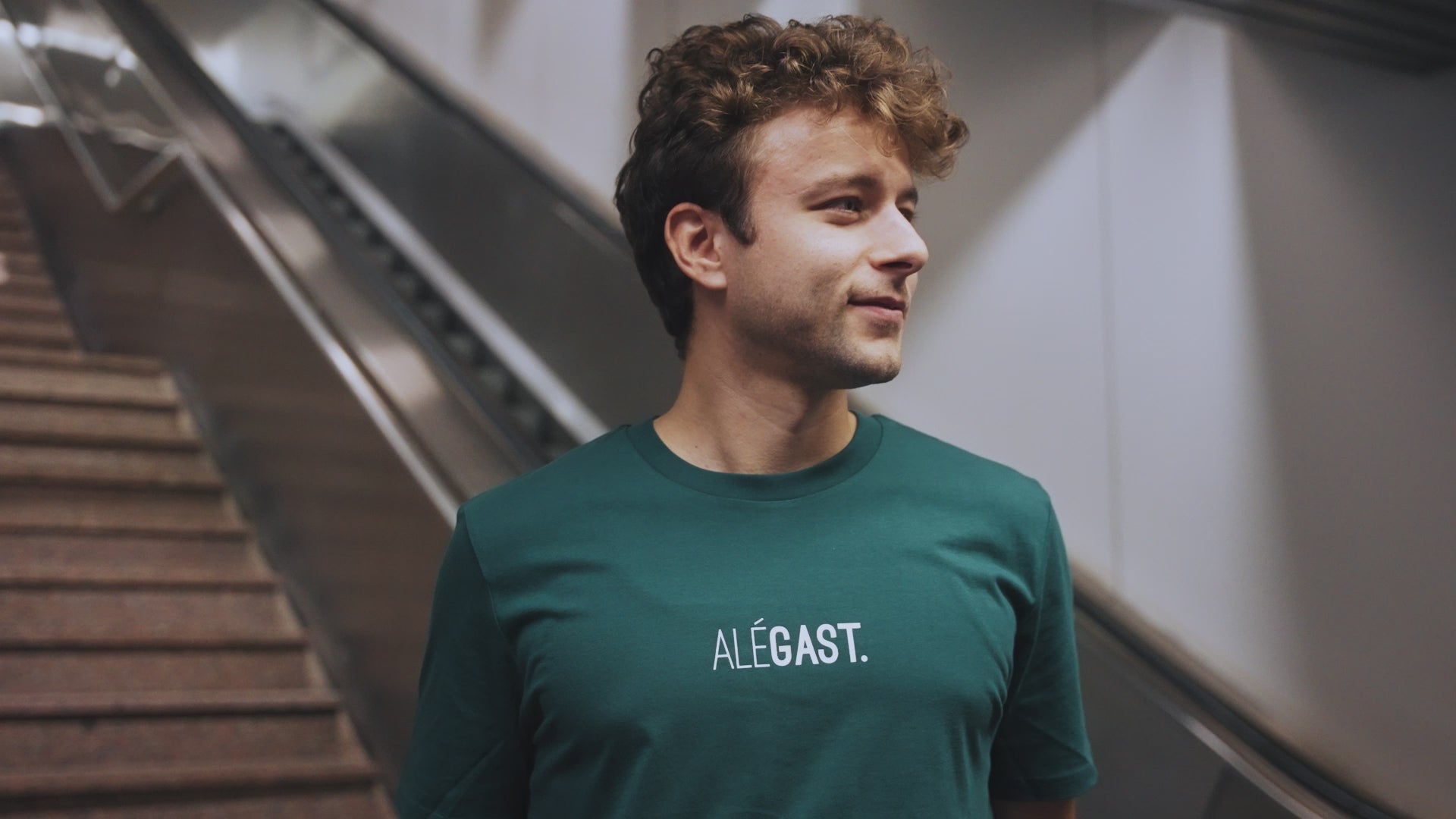 T-shirt • ALÉGAST. • Groen • Unisex