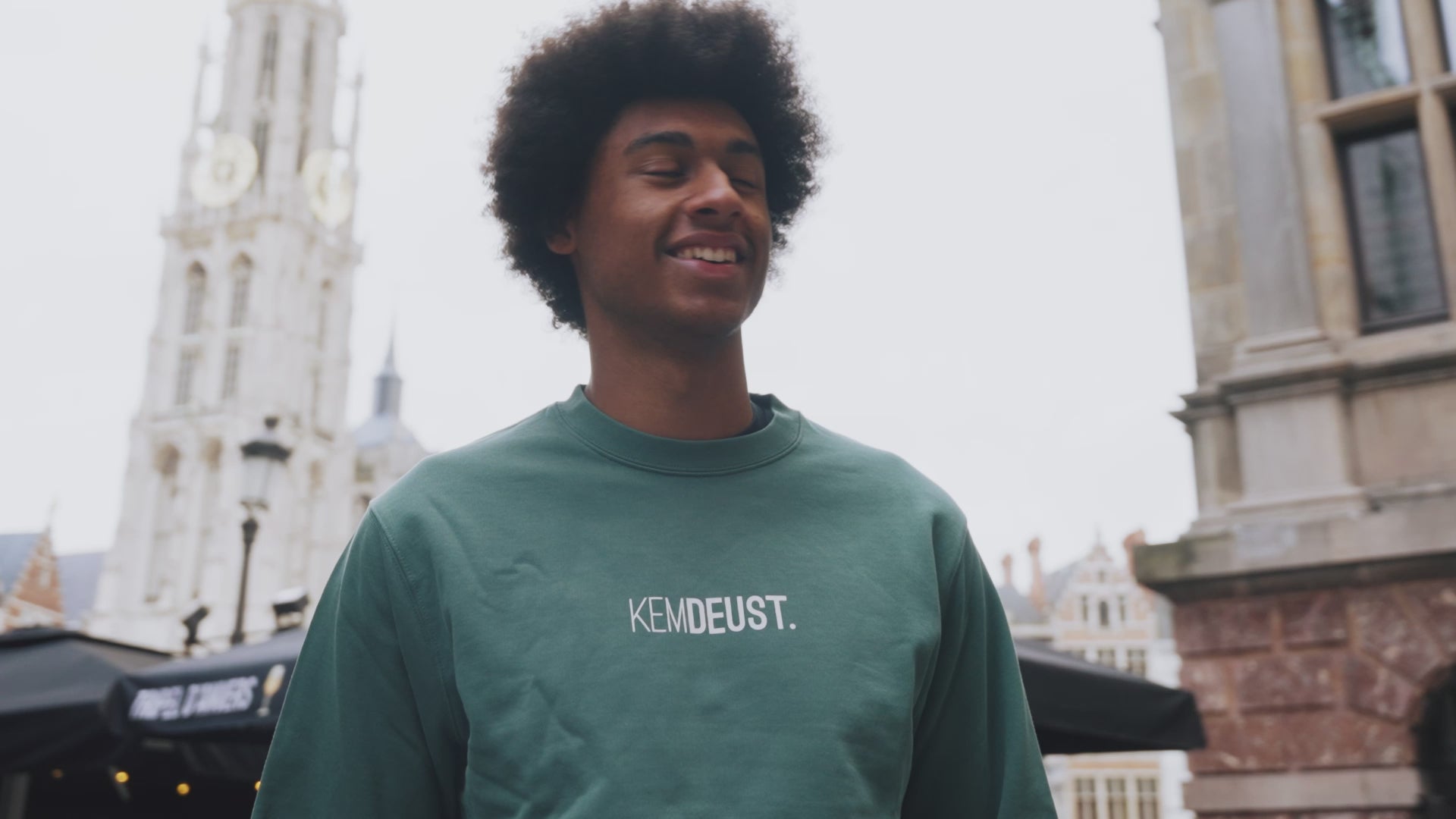 Sweater • KEMDEUST. • Groen • Unisex
