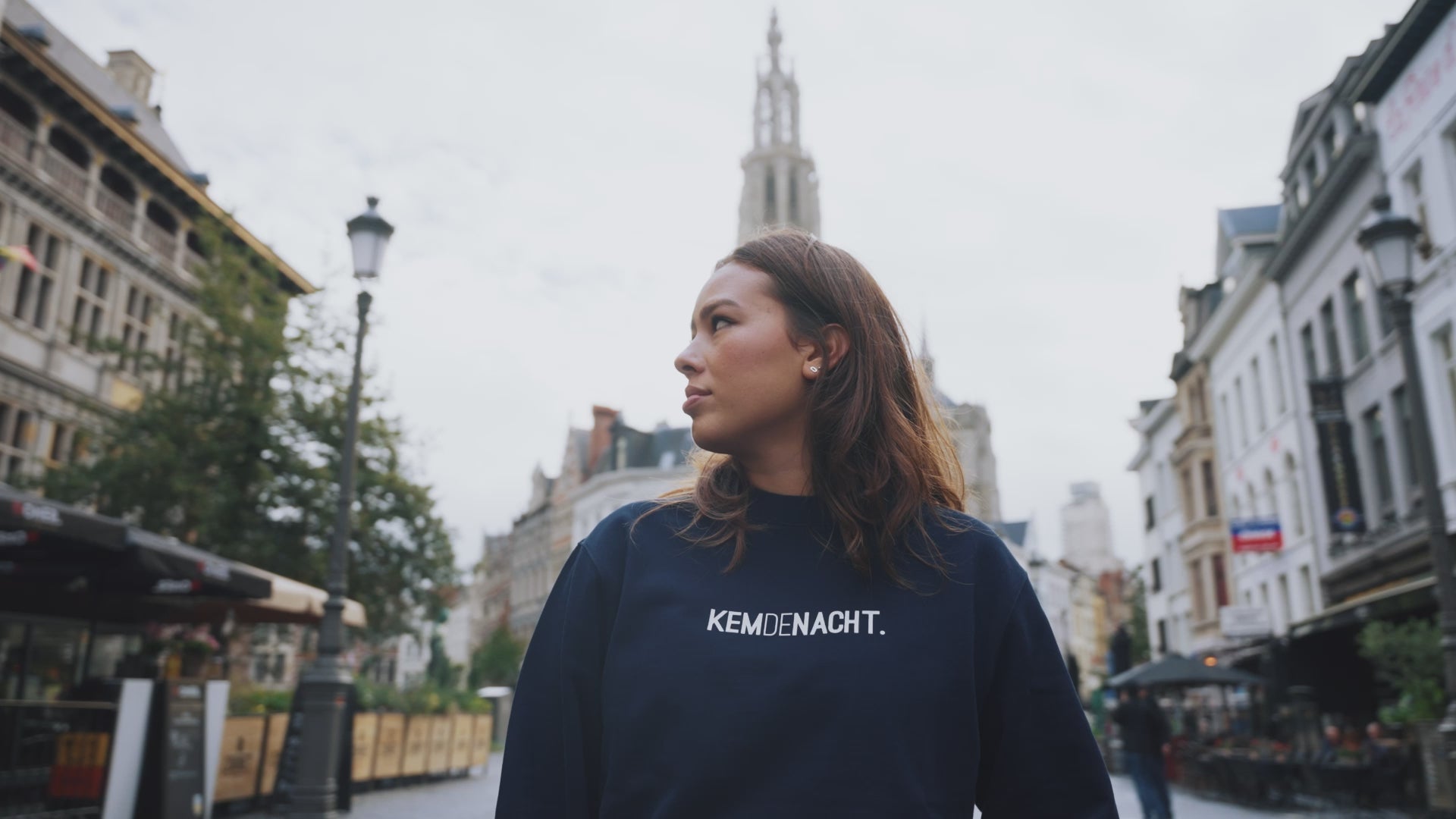 Sweater • KEMDENACHT. • Donkerblauw • Unisex