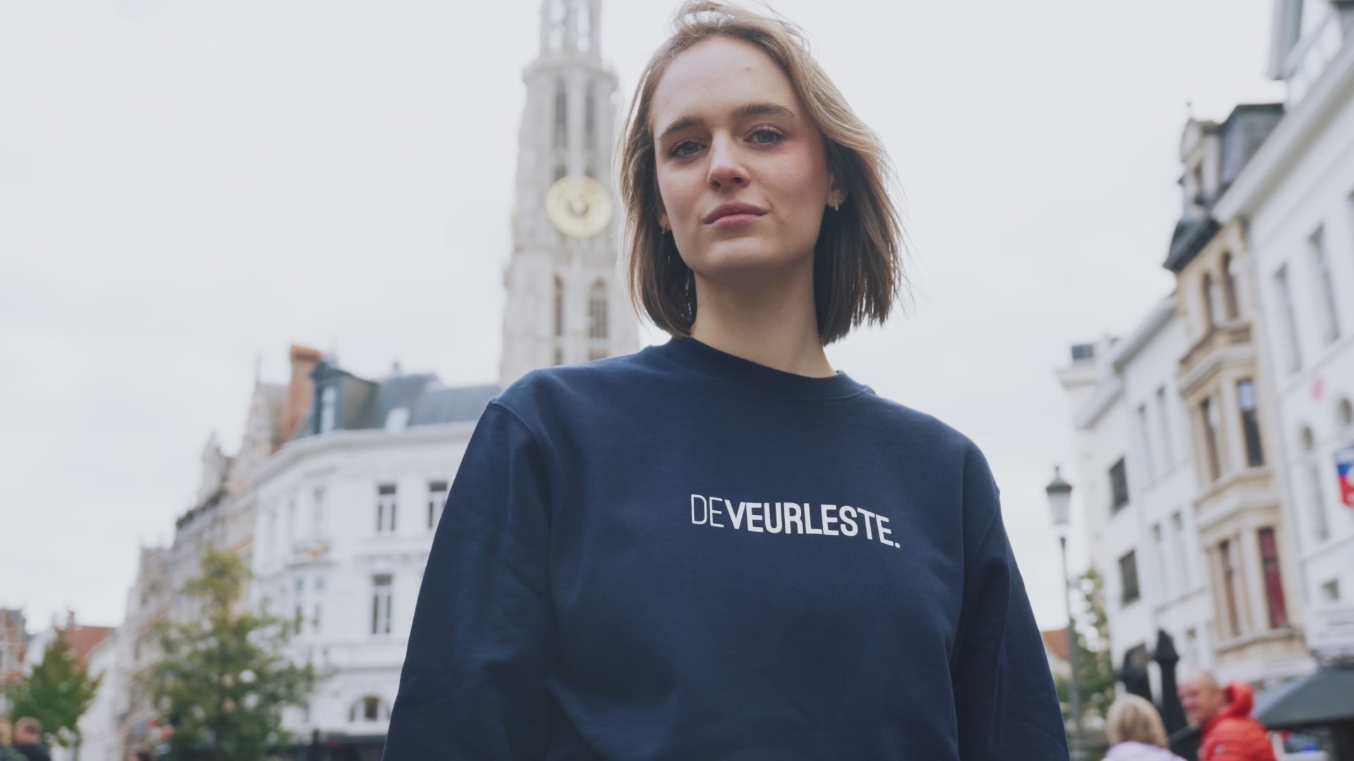 Sweater • DEVEURLESTE. • Donkerblauw • Unisex
