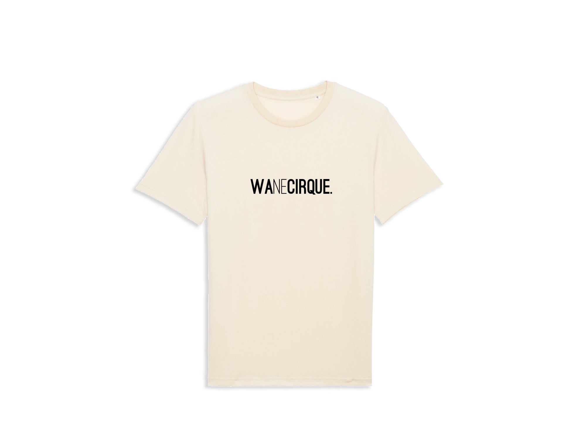T-shirt • WANECIRQUE. • Natural • Unisex