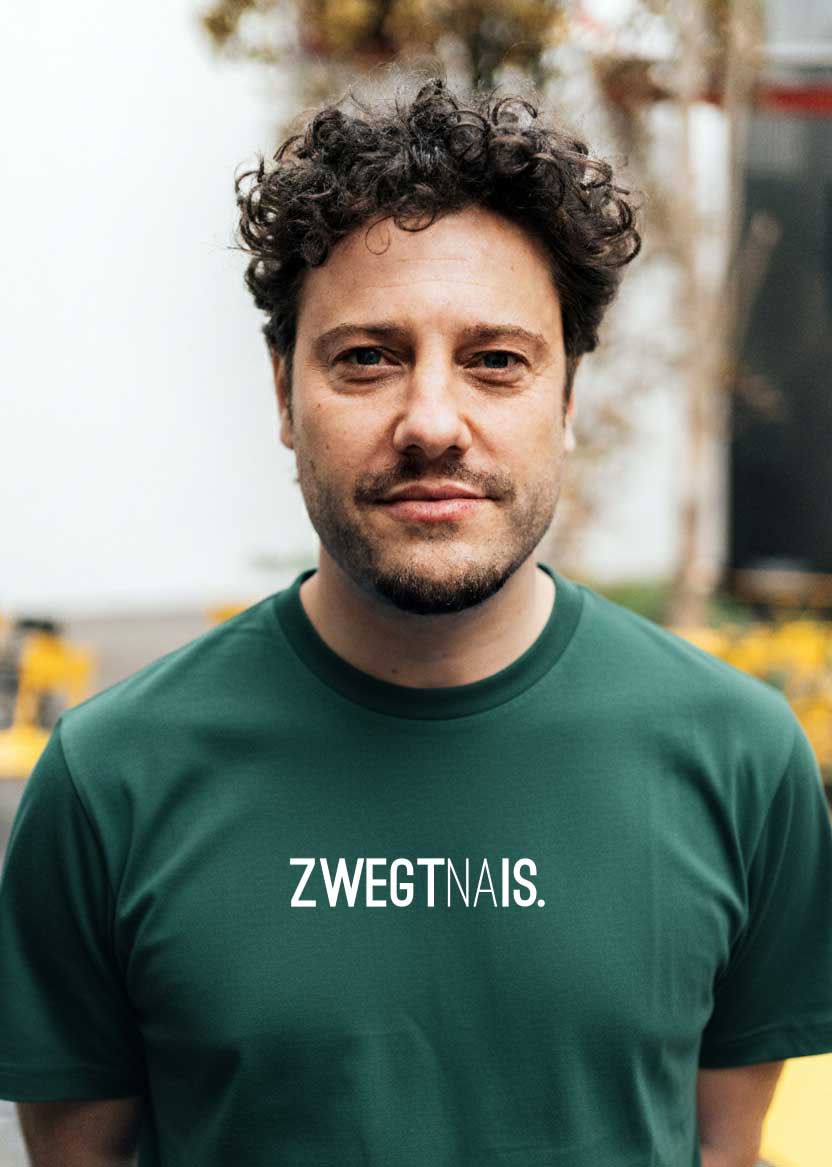 T-shirt • 	ZWEGTNAIS. • Groen • Unisex