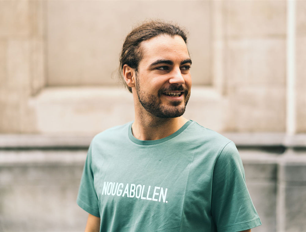 T-shirt • NOUGABOLLEN. • Limited Edition • Groen • Unisex