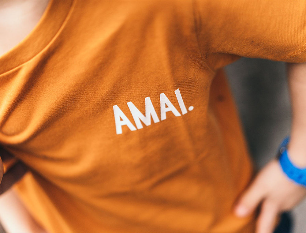T-shirt • AMAI. • Oranje • Kinderen