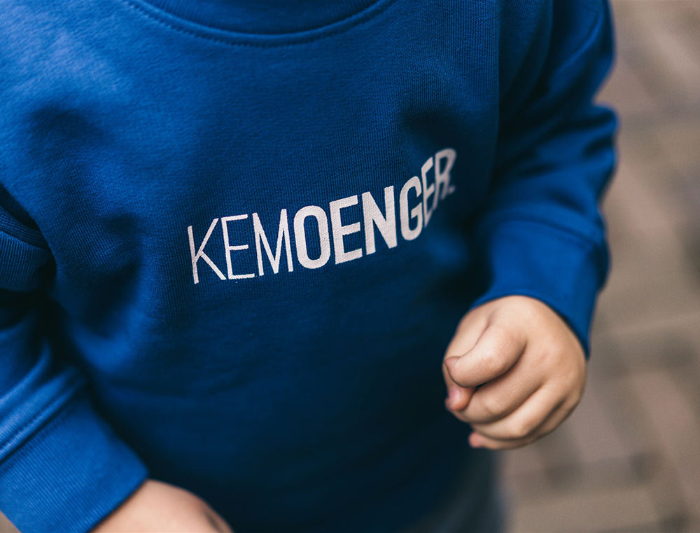 Baby trui • KEMOENGER. • Blauw