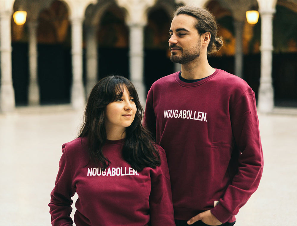 Trui • NOUGABOLLEN. • Limited Edition • Bordeaux • Unisex