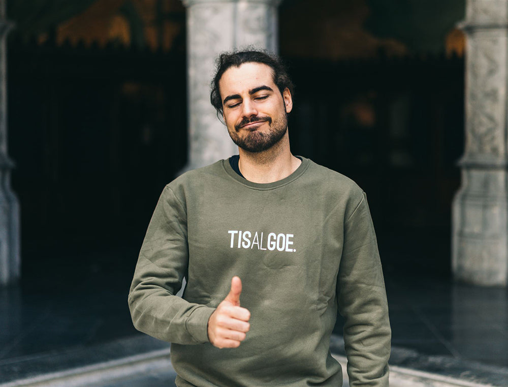 Trui • TISALGOE. • Limited Edition • Kaki • Unisex
