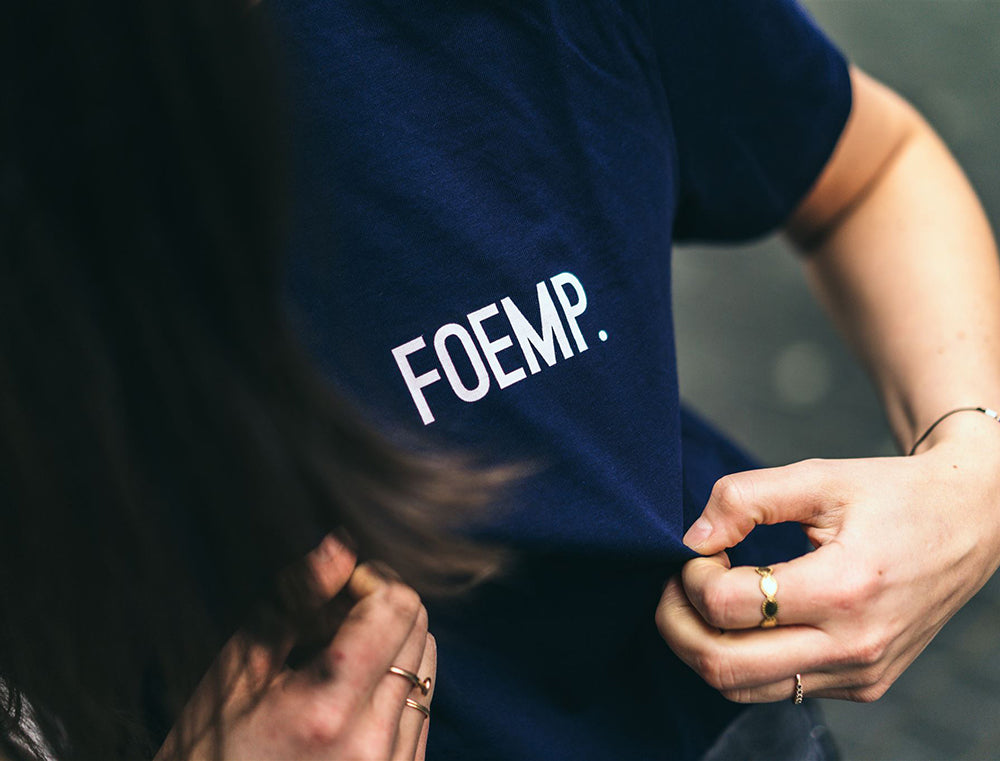 T-shirt • FOEMP. • Blauw • Unisex