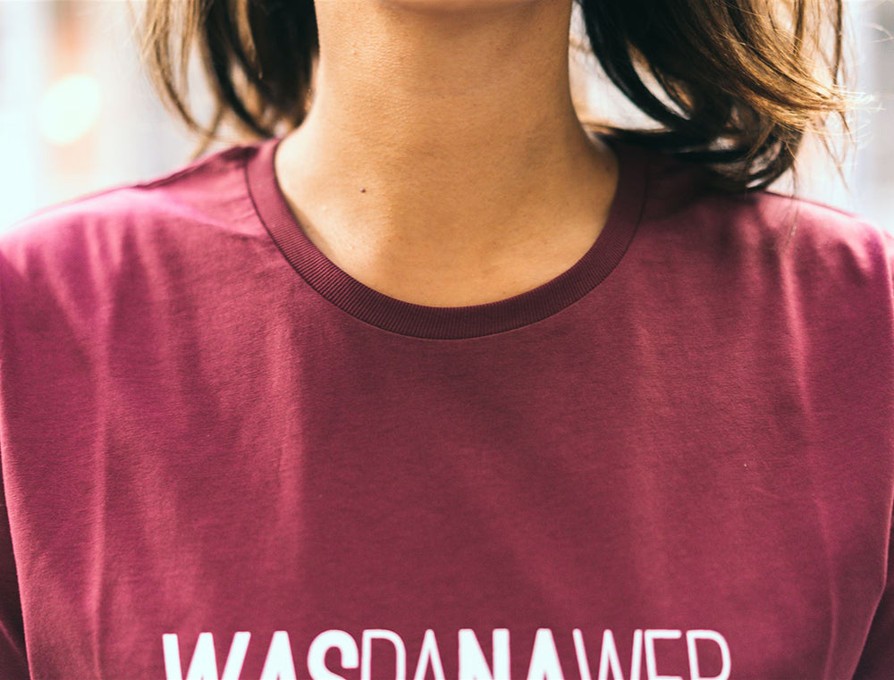 T-shirt • WASDANAWER. • Limited Edition • Bordeaux • Unisex
