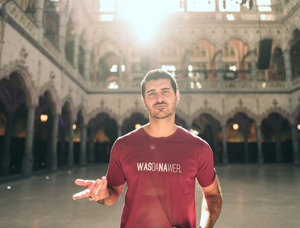 T-shirt • WASDANAWER. • Limited Edition • Bordeaux • Unisex
