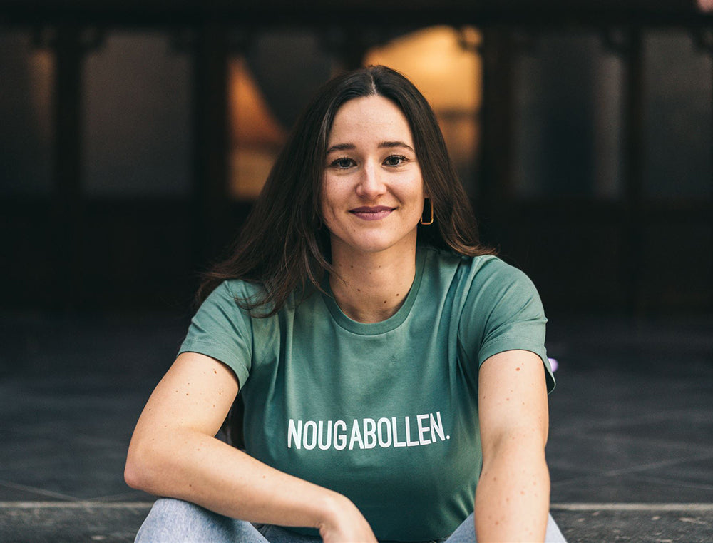 T-shirt • NOUGABOLLEN. • Limited Edition • Groen • Unisex