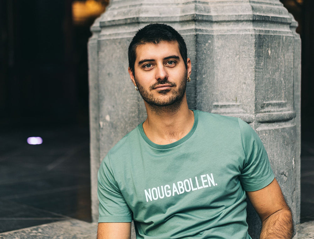 T-shirt • NOUGABOLLEN. • Limited Edition • Groen • Unisex