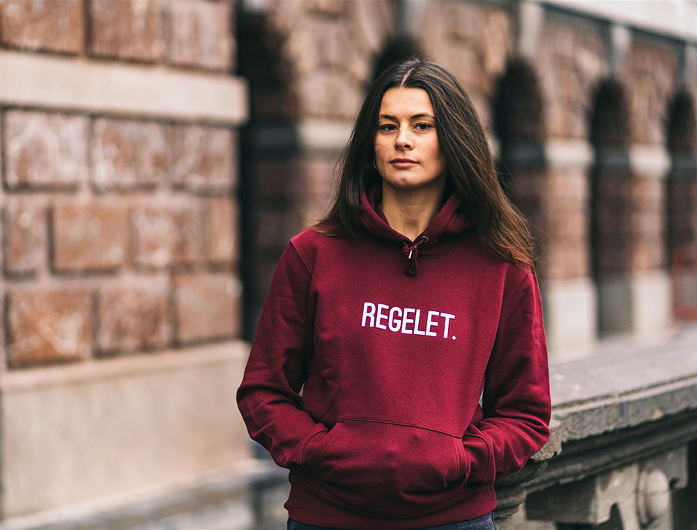 Hoodie • REGELET. • Bordeaux • Unisex