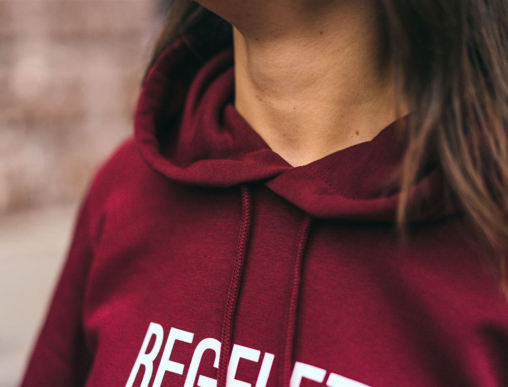 Hoodie • REGELET. • Bordeaux • Unisex