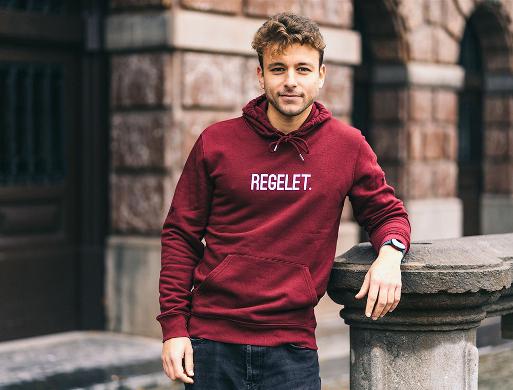 Hoodie • REGELET. • Bordeaux • Unisex