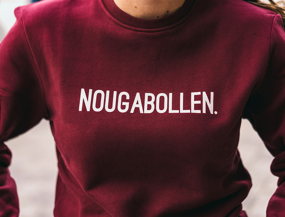Trui • NOUGABOLLEN. • Limited Edition • Bordeaux • Unisex