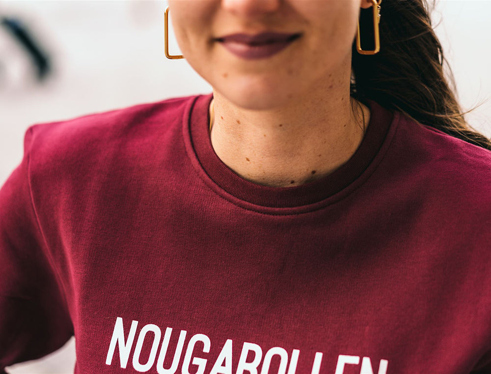 Trui • NOUGABOLLEN. • Limited Edition • Bordeaux • Unisex