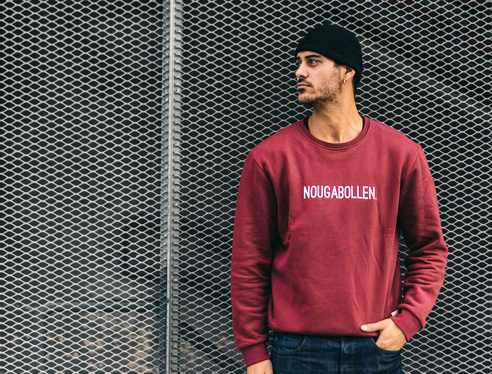 Trui • NOUGABOLLEN. • Limited Edition • Bordeaux • Unisex