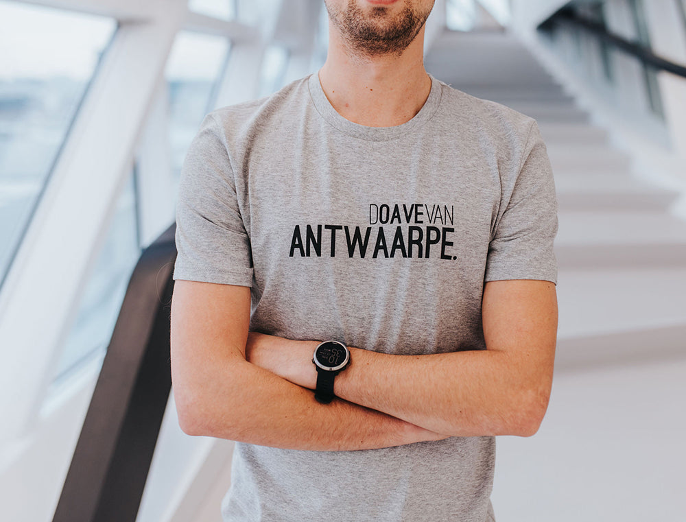 T-shirt • DOAVEVANANTWAARPE. • Grijs • Unisex