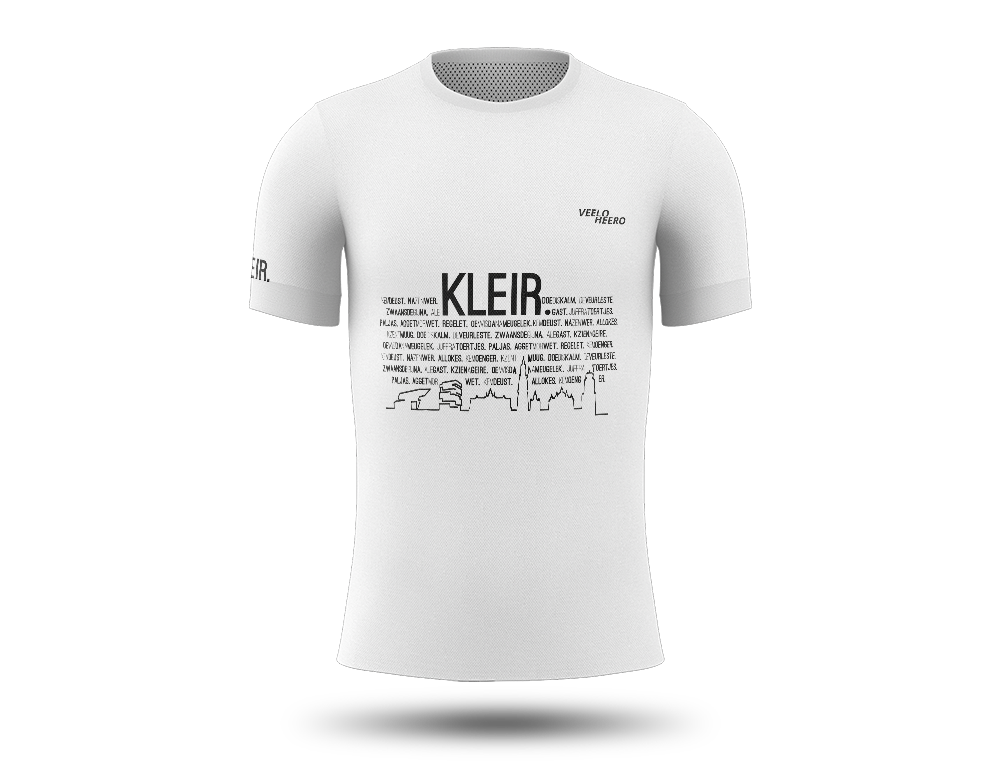 KLEIR. wit loopshirt voor vrouwen KZENNOGNIMUUG. 