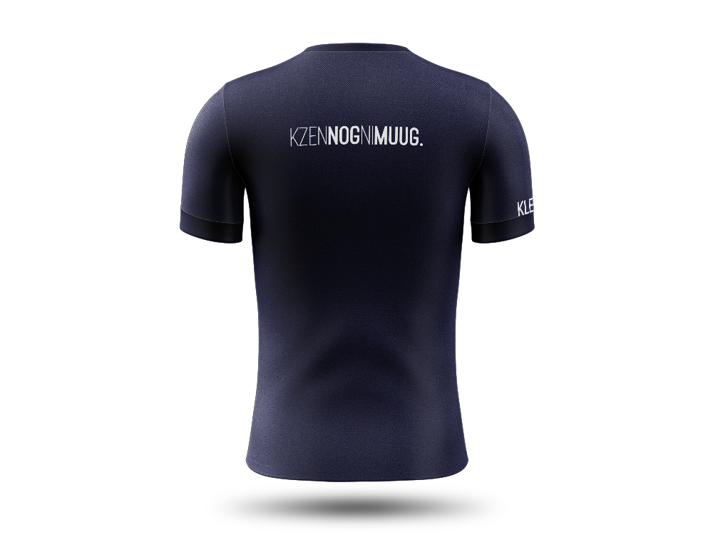KLEIR. donkerblauw loopshirt voor vrouwen KZENNOGNIMUUG. 
