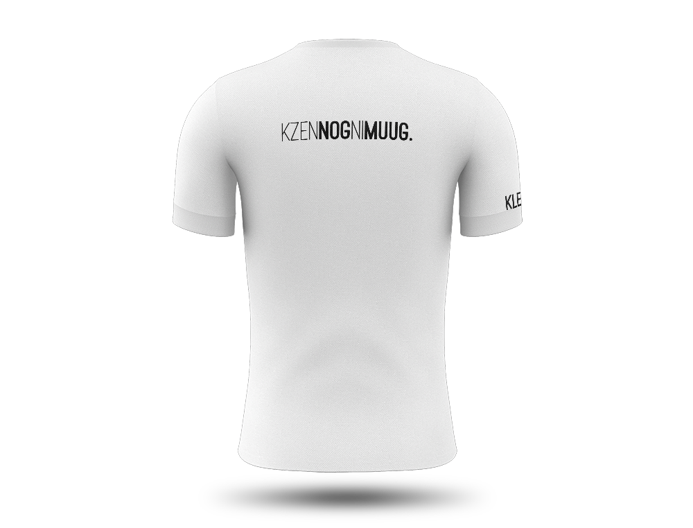 KLEIR. wit loopshirt voor vrouwen KZENNOGNIMUUG. 
