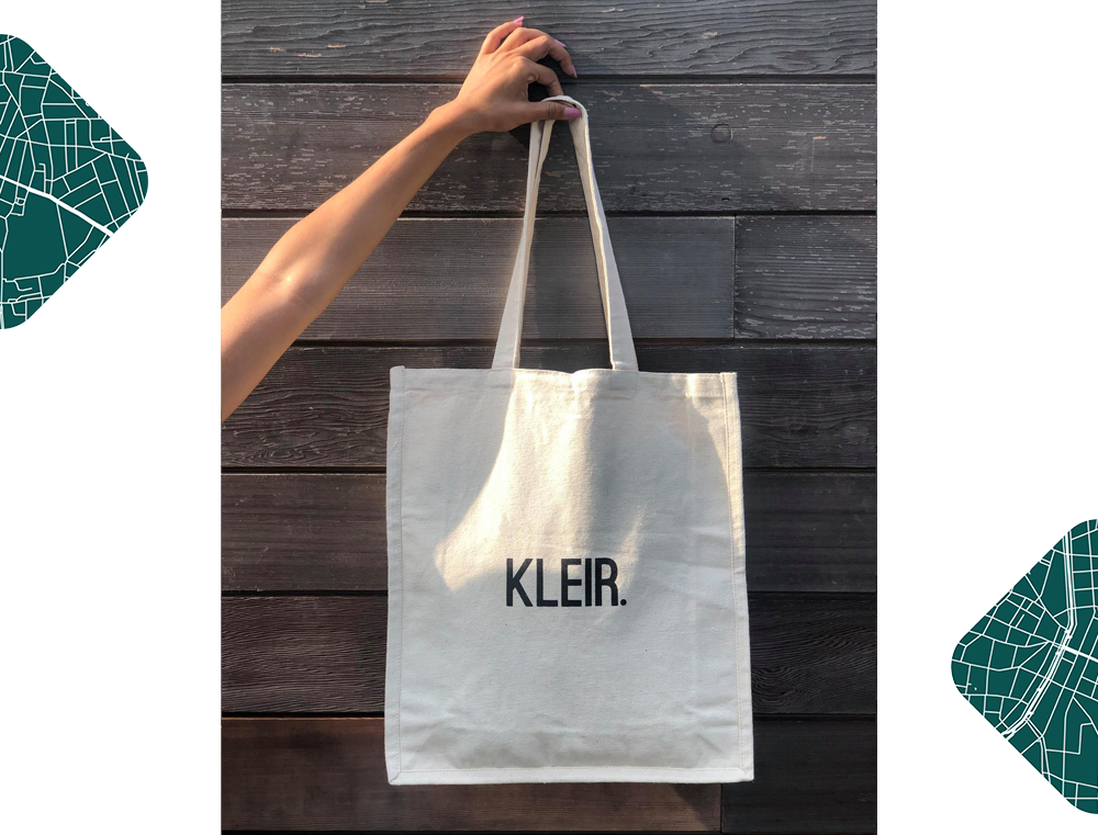 Totebag INDESJAKOS KLEIR. linnen zak